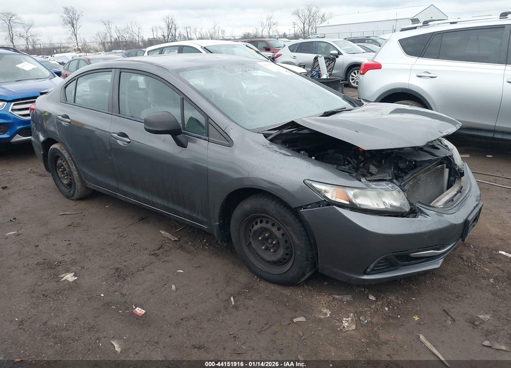 2013 HONDA CIVIC LX VIN: 2HGFB2F52DH559409
