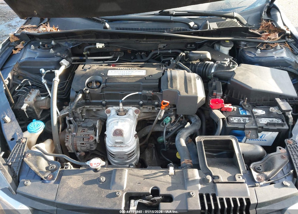 2013 HONDA ACCORD LX VIN: 1HGCR2F37DA258159