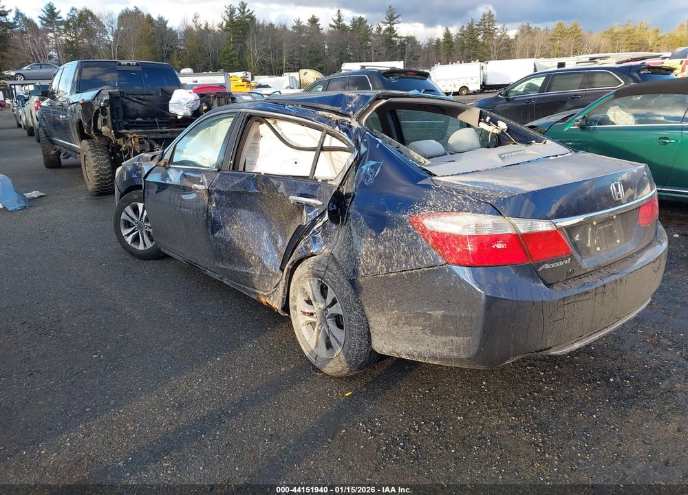 2013 HONDA ACCORD LX VIN: 1HGCR2F37DA258159
