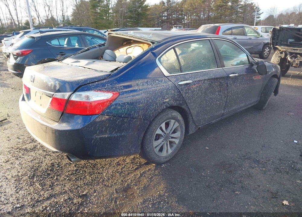 2013 HONDA ACCORD LX VIN: 1HGCR2F37DA258159