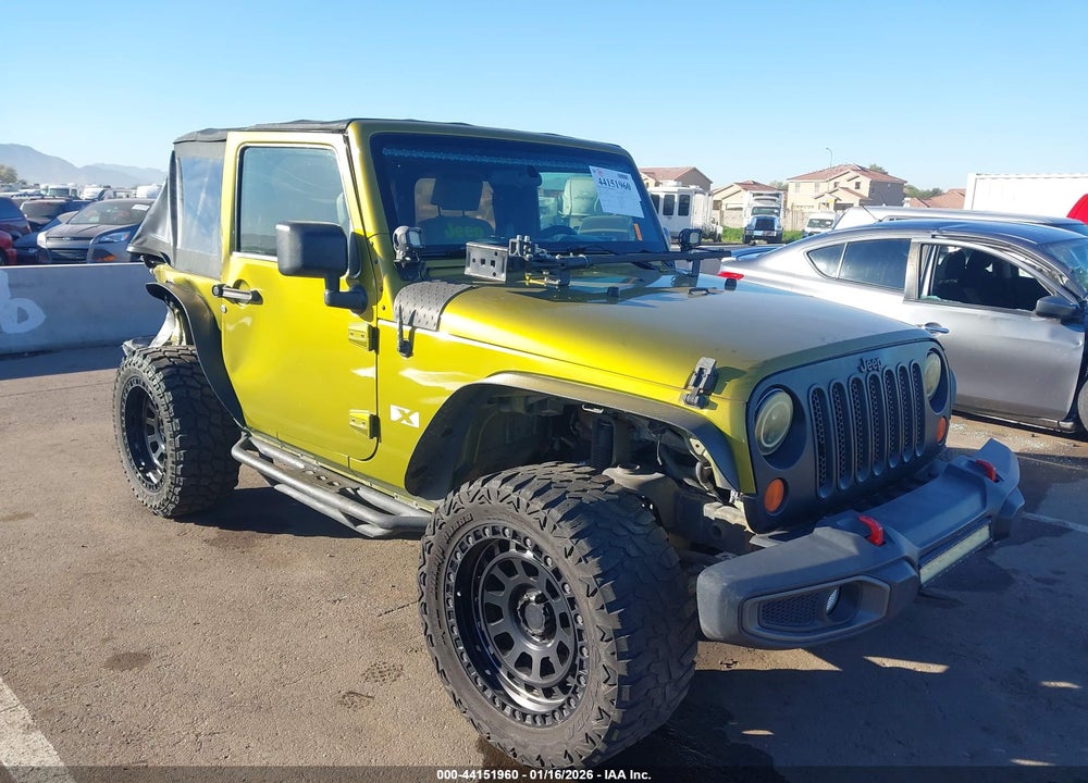 2008 JEEP WRANGLER X VIN: 1J4FA24118L630510