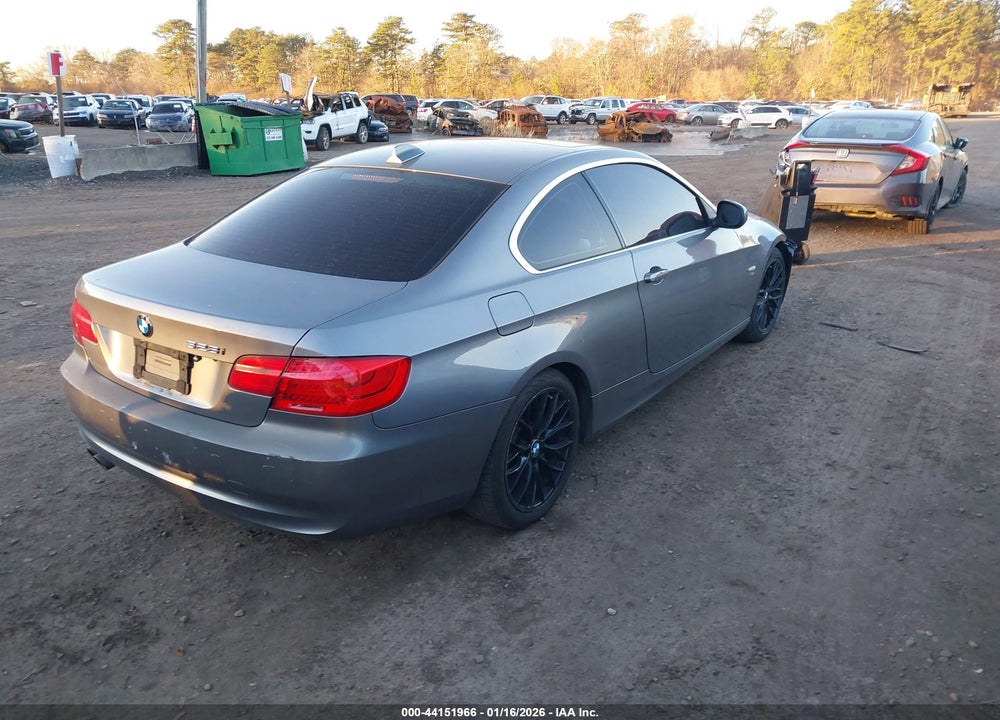 2011 BMW 328I XDRIVE VIN: WBAKF5C52BE586487