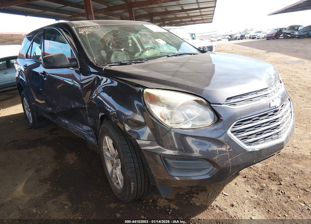 2016 CHEVROLET EQUINOX LS VIN: 2GNALBEK7G6112191