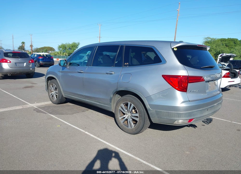 2017 HONDA PILOT EX-L VIN: 5FNYF5H53HB039130