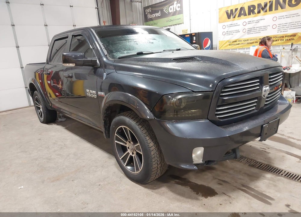 2013 RAM 1500 SPORT VIN: 1C6RR7MTXDS551953