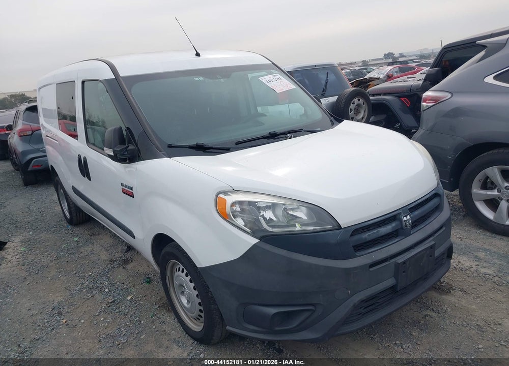 2016 RAM PROMASTER CITY TRADESMAN VIN: ZFBERFAT1G6A99268
