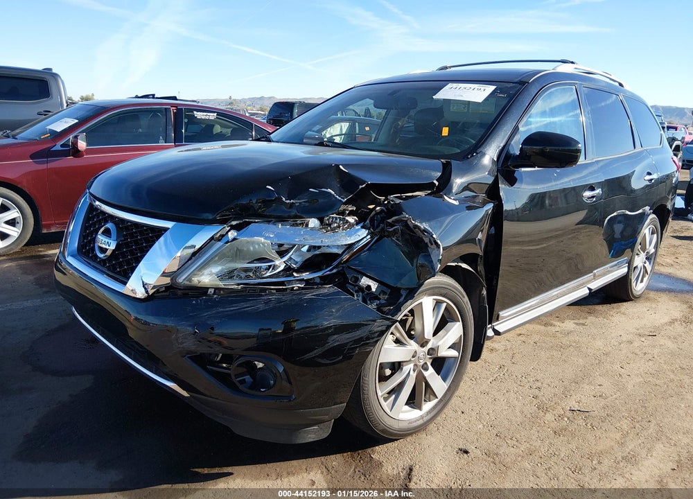 2013 NISSAN PATHFINDER PLATINUM VIN: 5N1AR2MM2DC678834