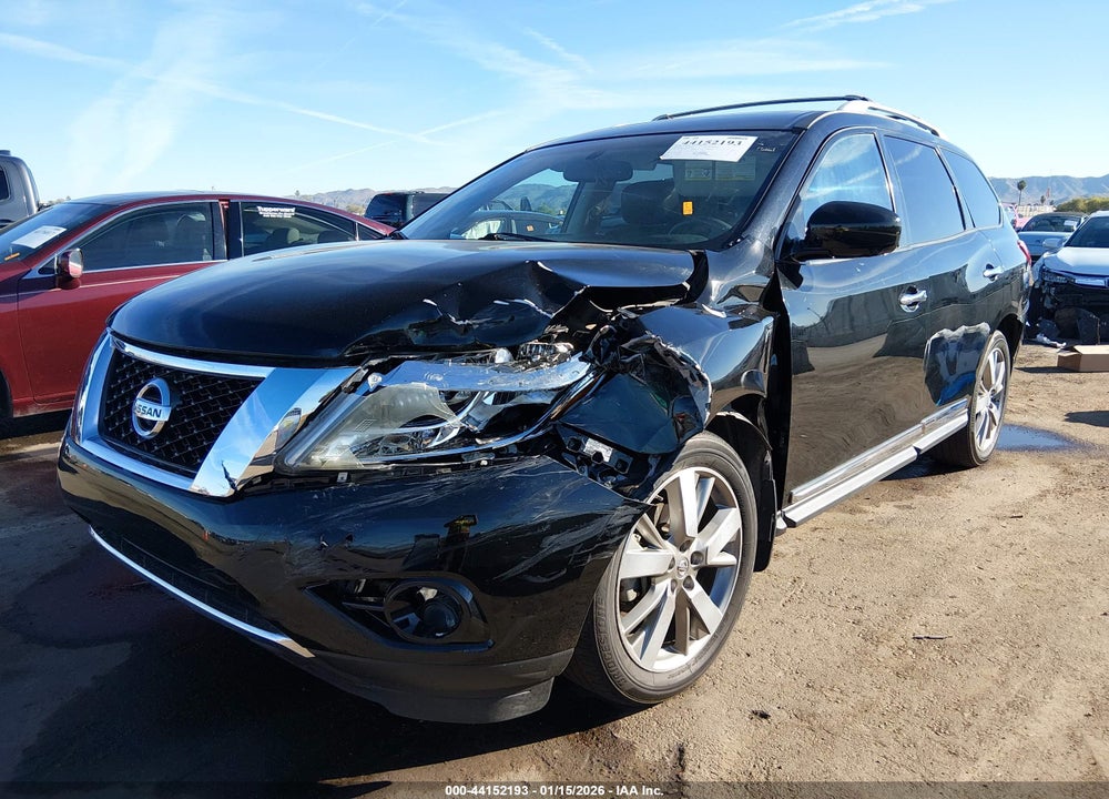 2013 NISSAN PATHFINDER PLATINUM VIN: 5N1AR2MM2DC678834