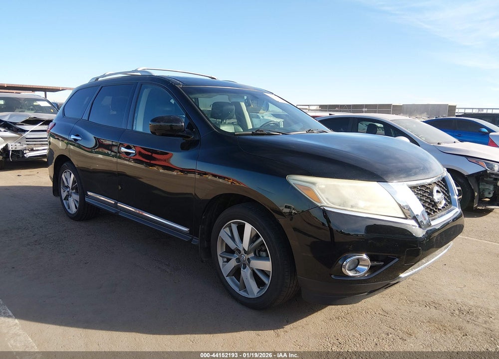 2013 NISSAN PATHFINDER PLATINUM VIN: 5N1AR2MM2DC678834