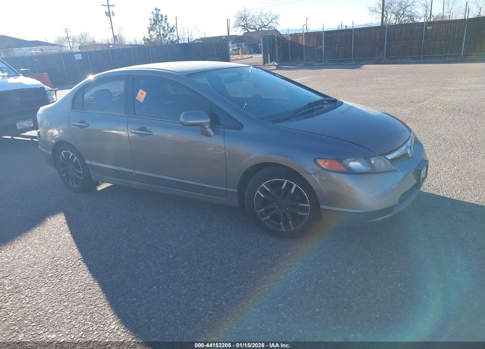 2006 HONDA CIVIC LX VIN: 1HGFA15576L092122