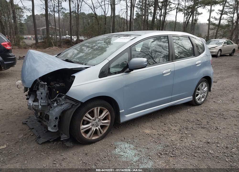 2010 HONDA FIT SPORT VIN: JHMGE8H42AC025552