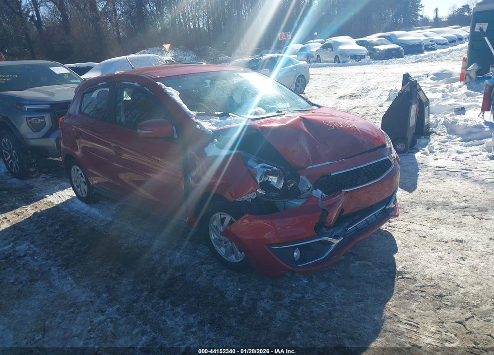 2017 MITSUBISHI MIRAGE SE VIN: ML32A4HJ0HH019870