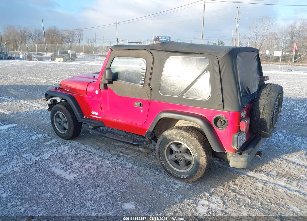 2005 JEEP WRANGLER SE VIN: 1J4FA29115P369912