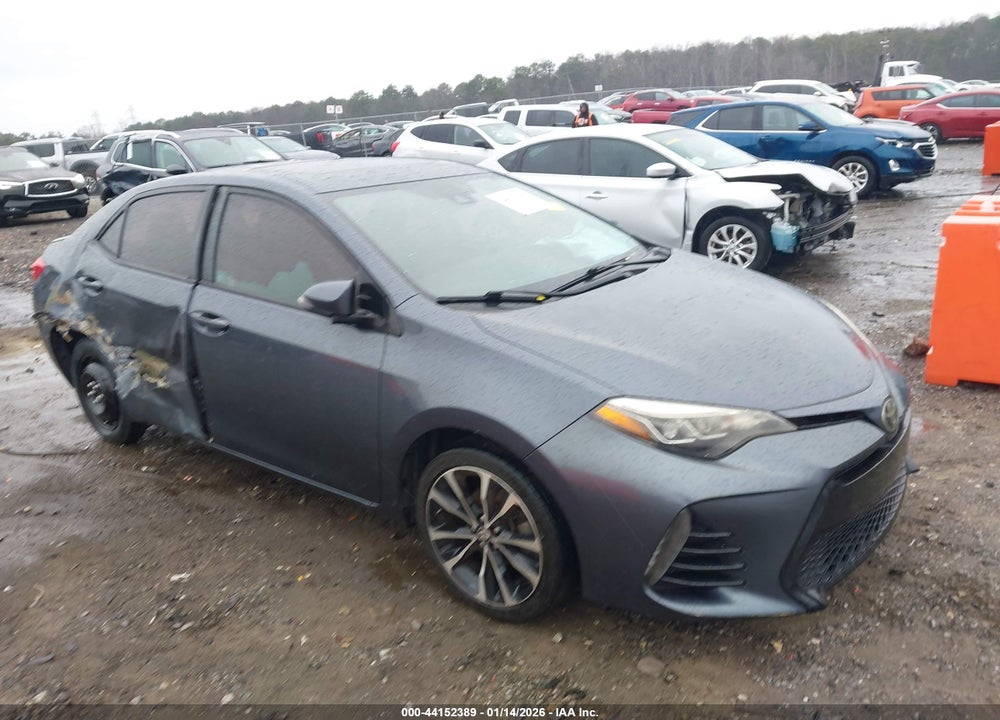 2017 TOYOTA COROLLA SE VIN: 2T1BURHE7HC837945
