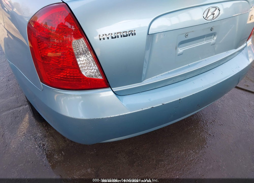 2009 HYUNDAI ACCENT GLS VIN: KMHCN46C09U334506