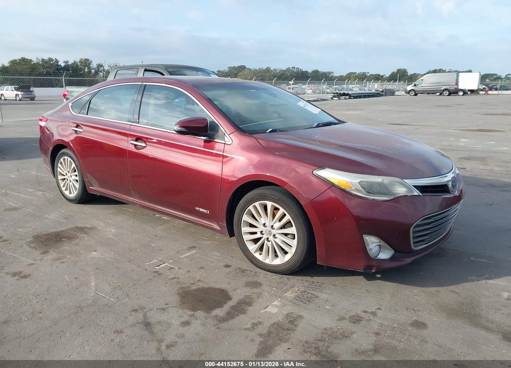 2014 TOYOTA AVALON HYBRID LIMITED VIN: 4T1BD1EB9EU027979