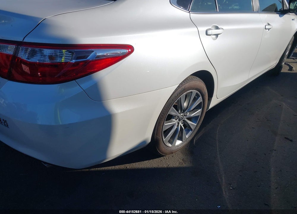 2016 TOYOTA CAMRY HYBRID XLE VIN: 4T1BD1FK8GU186817