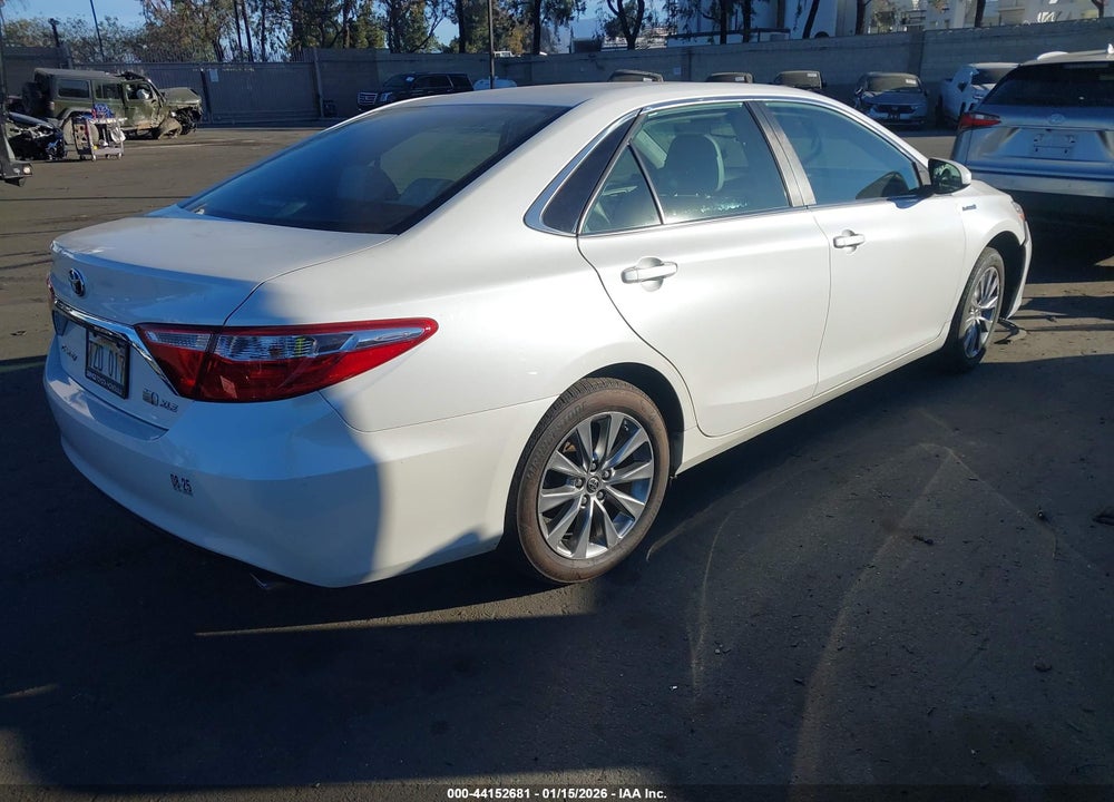 2016 TOYOTA CAMRY HYBRID XLE VIN: 4T1BD1FK8GU186817