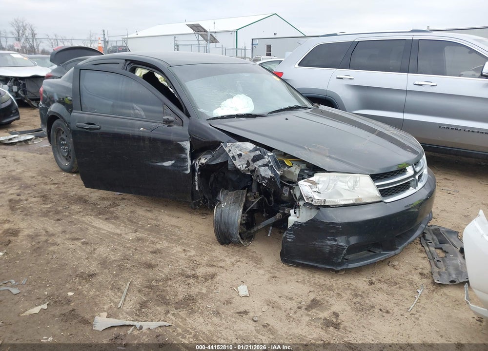 2013 DODGE AVENGER SE VIN: 1C3CDZAB3DN618013