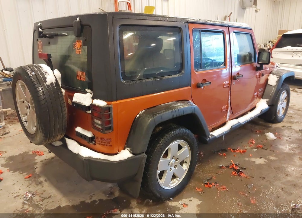 2011 JEEP WRANGLER UNLIMITED SPORT RHD VIN: 1J4BZ3H14BL508822