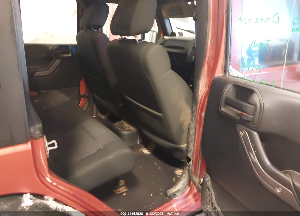 2011 JEEP WRANGLER UNLIMITED SPORT RHD VIN: 1J4BZ3H14BL508822
