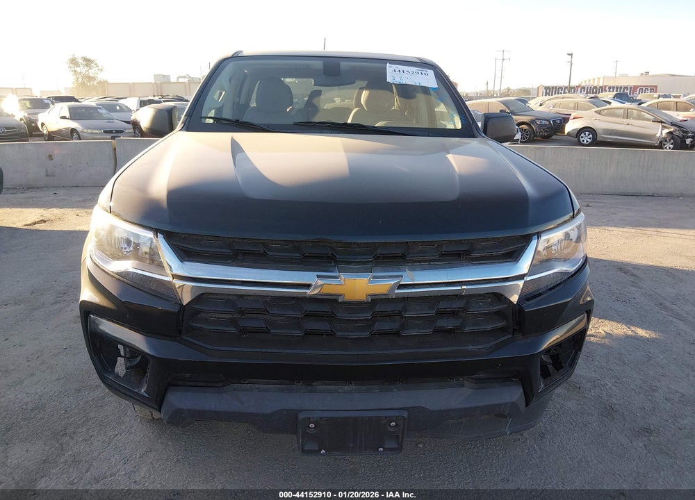 2022 CHEVROLET COLORADO 2WD  SHORT BOX WT VIN: 1GCGSBEN8N1182962