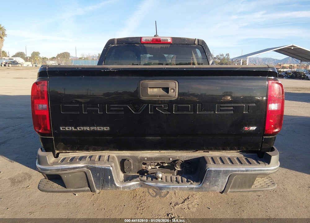 2022 CHEVROLET COLORADO 2WD  SHORT BOX WT VIN: 1GCGSBEN8N1182962