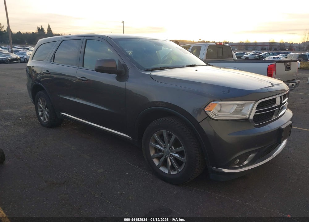 2017 DODGE DURANGO SXT AWD VIN: 1C4RDJAG7HC897342