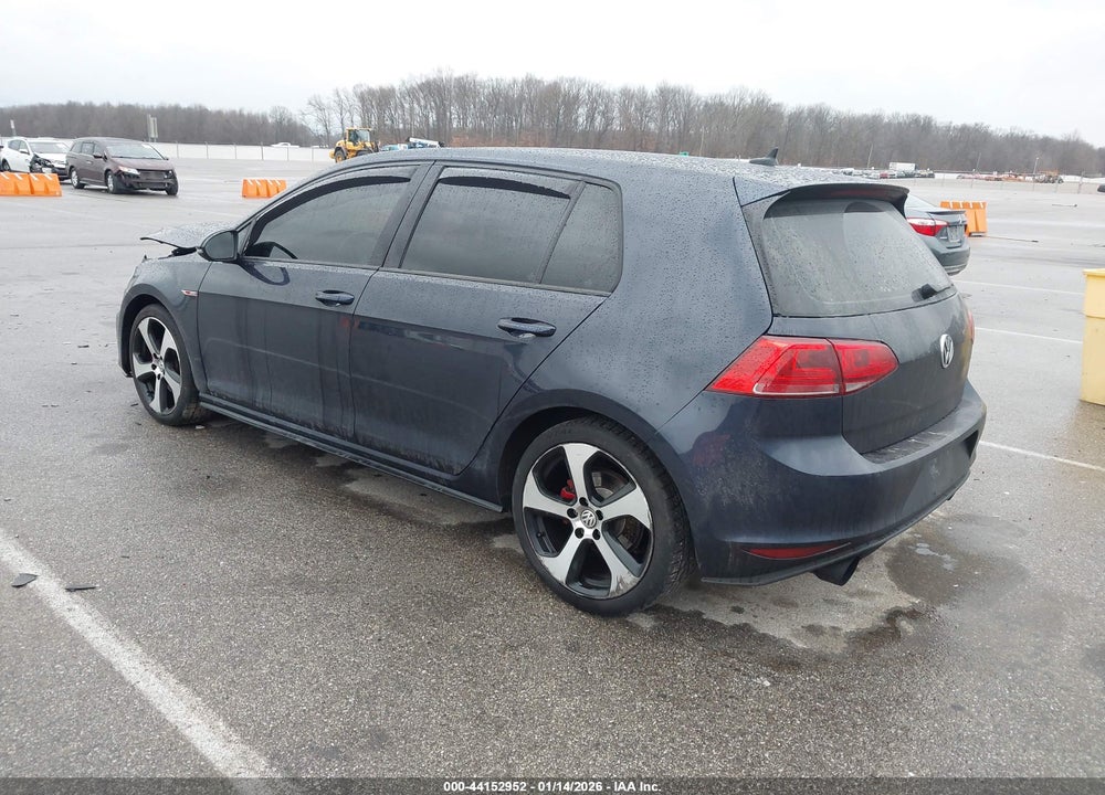 2017 VOLKSWAGEN GOLF GTI AUTOBAHN 4-DOOR/S 4-DOOR/SE 4-DOOR/SPORT 4-DOOR VIN: 3VW5T7AU9HM029414