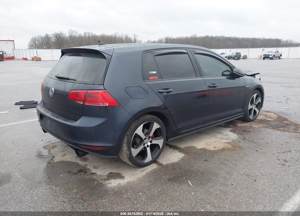 2017 VOLKSWAGEN GOLF GTI AUTOBAHN 4-DOOR/S 4-DOOR/SE 4-DOOR/SPORT 4-DOOR VIN: 3VW5T7AU9HM029414
