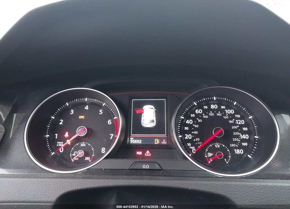 2017 VOLKSWAGEN GOLF GTI AUTOBAHN 4-DOOR/S 4-DOOR/SE 4-DOOR/SPORT 4-DOOR VIN: 3VW5T7AU9HM029414