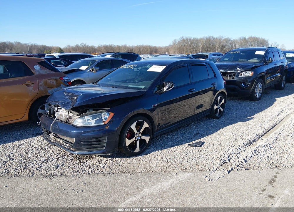 2017 VOLKSWAGEN GOLF GTI AUTOBAHN 4-DOOR/S 4-DOOR/SE 4-DOOR/SPORT 4-DOOR VIN: 3VW5T7AU9HM029414