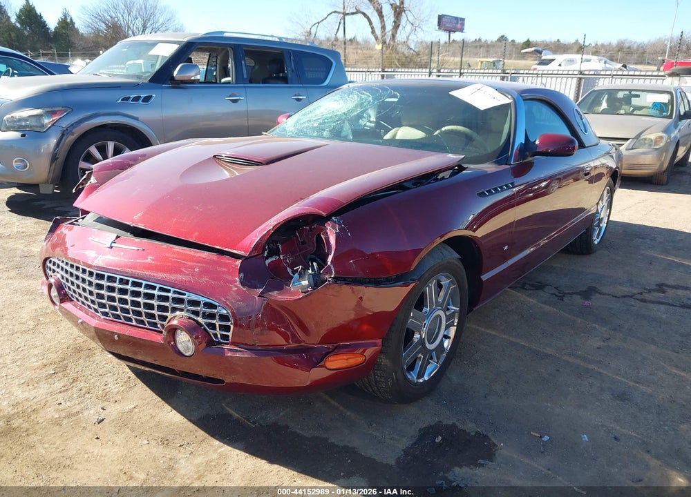 2004 FORD THUNDERBIRD VIN: 1FAHP60A94Y104445