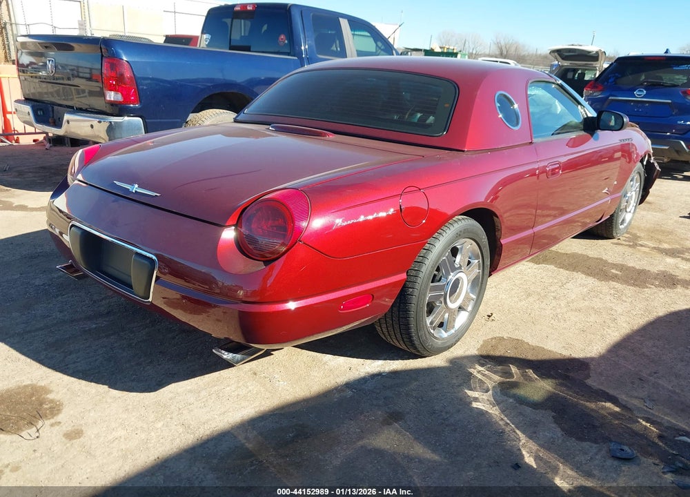 2004 FORD THUNDERBIRD VIN: 1FAHP60A94Y104445