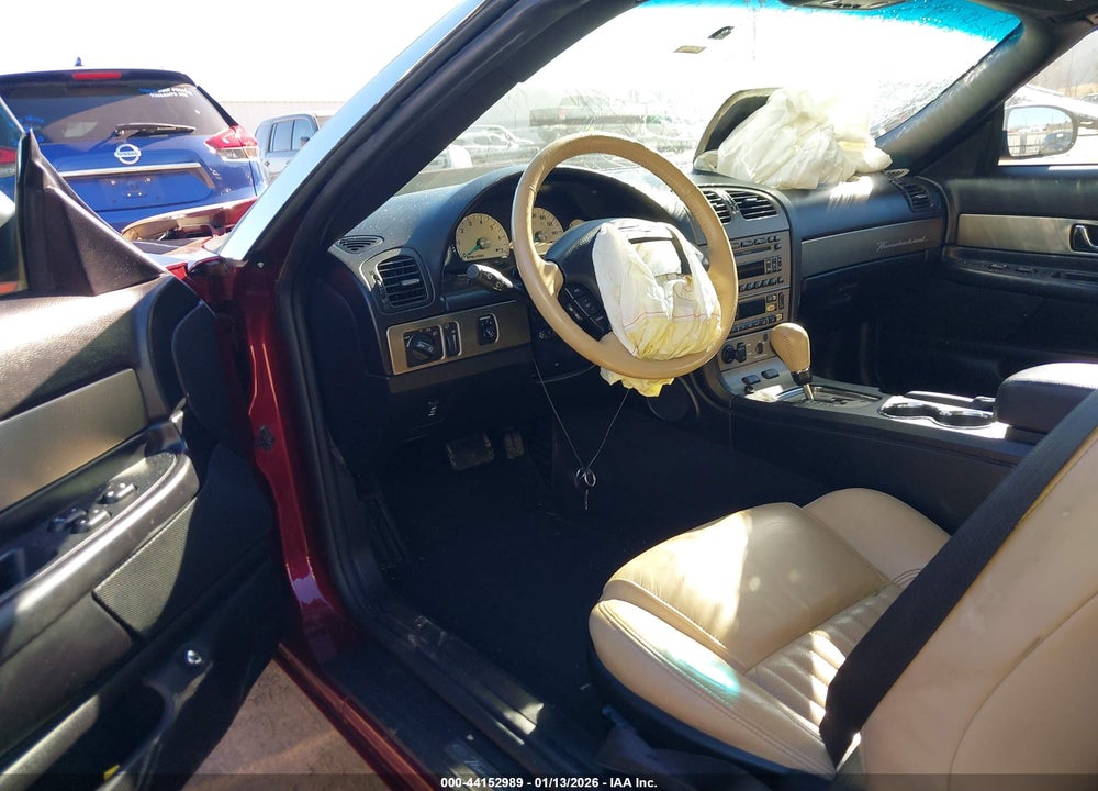 2004 FORD THUNDERBIRD VIN: 1FAHP60A94Y104445
