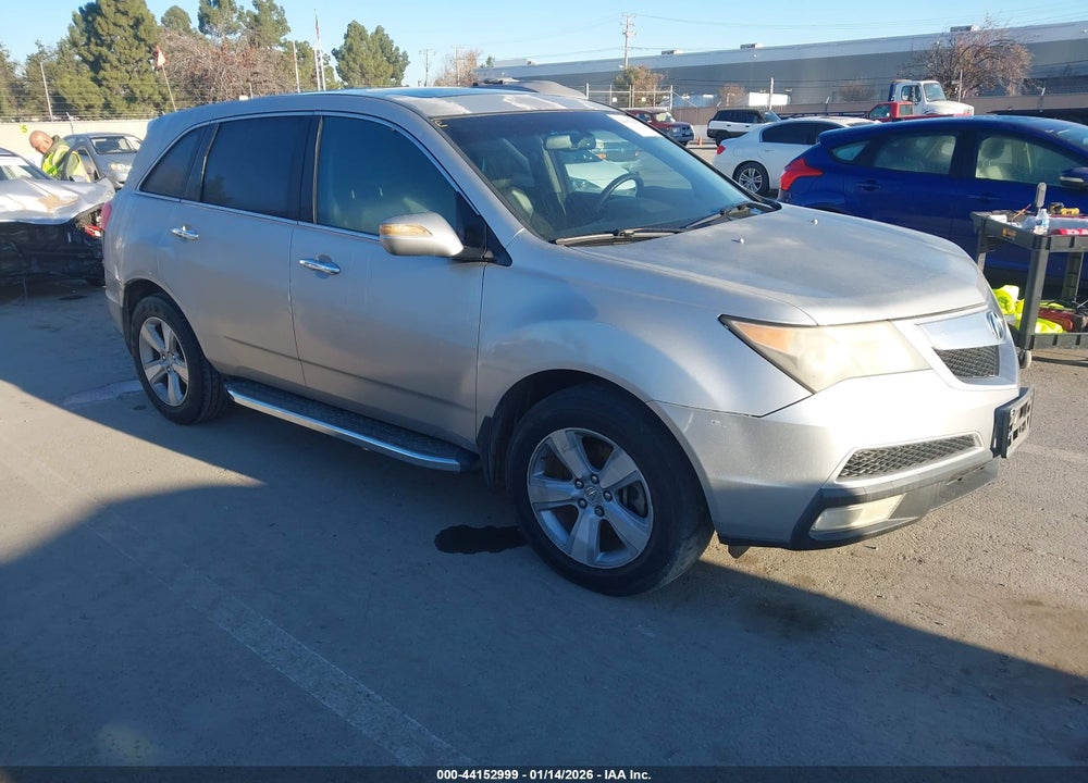 2010 ACURA MDX TECHNOLOGY PACKAGE VIN: 2HNYD2H49AH518514