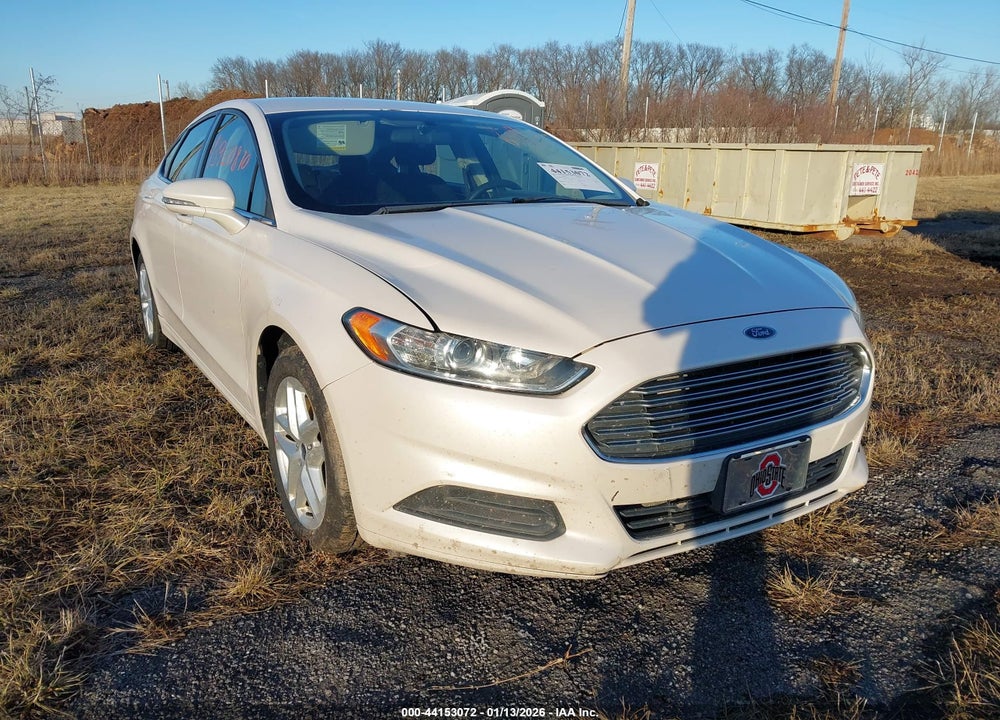 2013 FORD FUSION SE VIN: 3FA6P0HRXDR366813