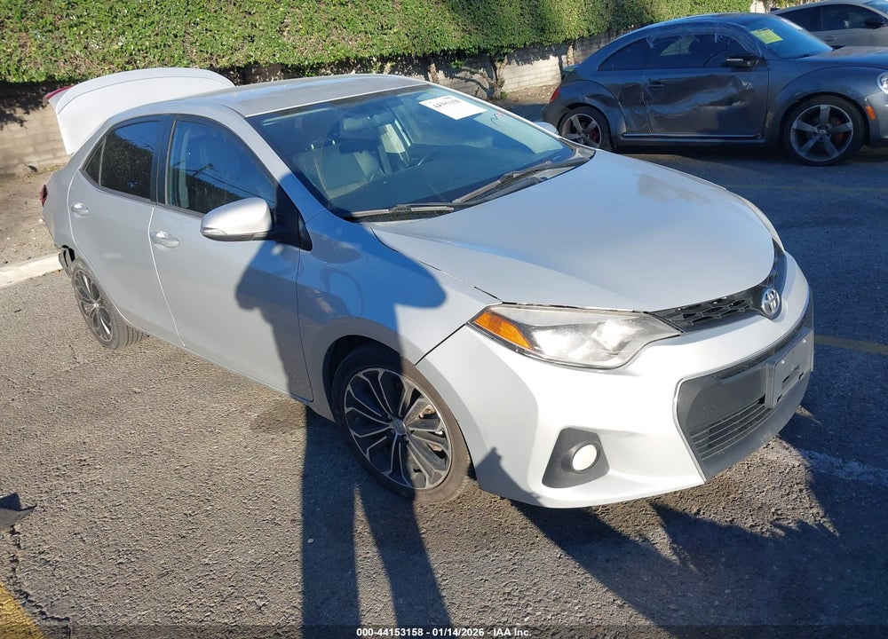 2016 TOYOTA COROLLA S PLUS VIN: 2T1BURHE5GC625754