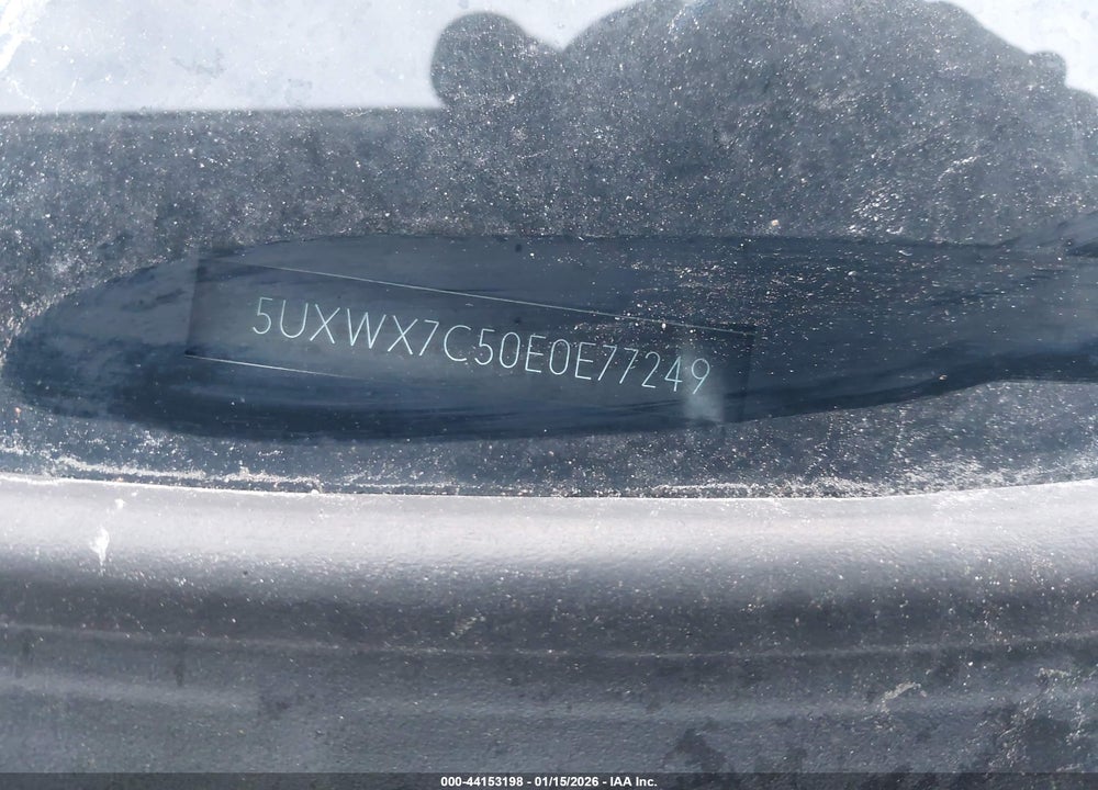 2014 BMW X3 XDRIVE35I VIN: 5UXWX7C50E0E77249