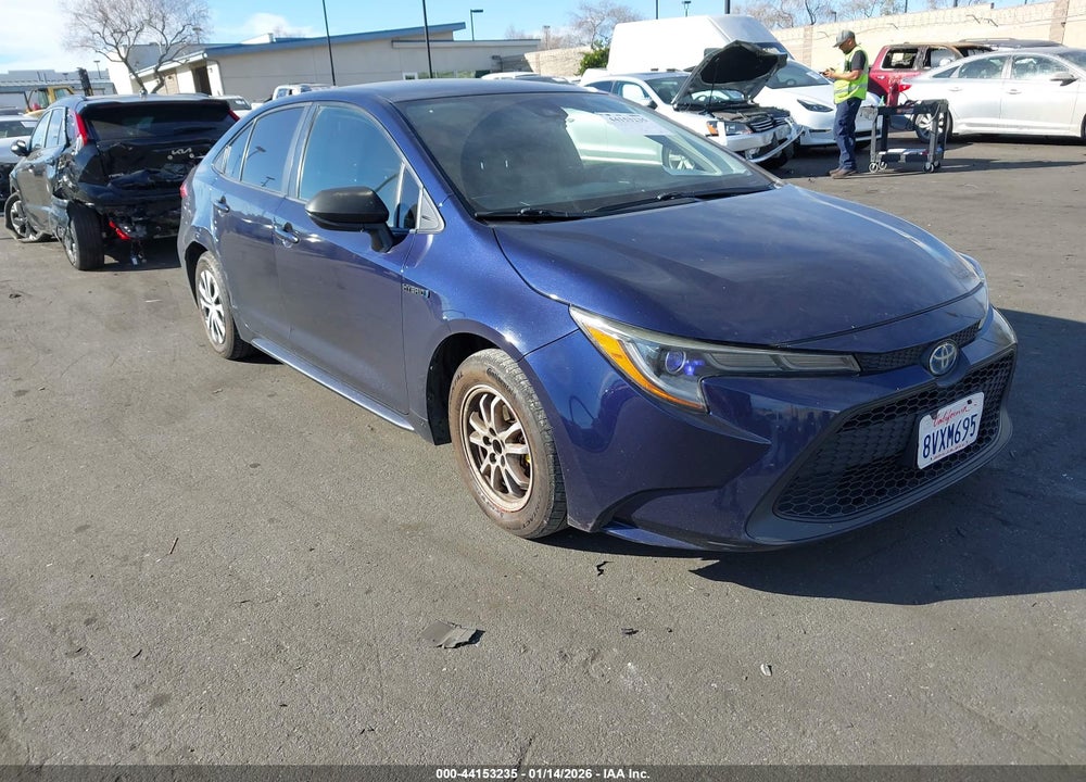 2021 TOYOTA COROLLA HYBRID LE VIN: JTDEAMDEXMJ019493