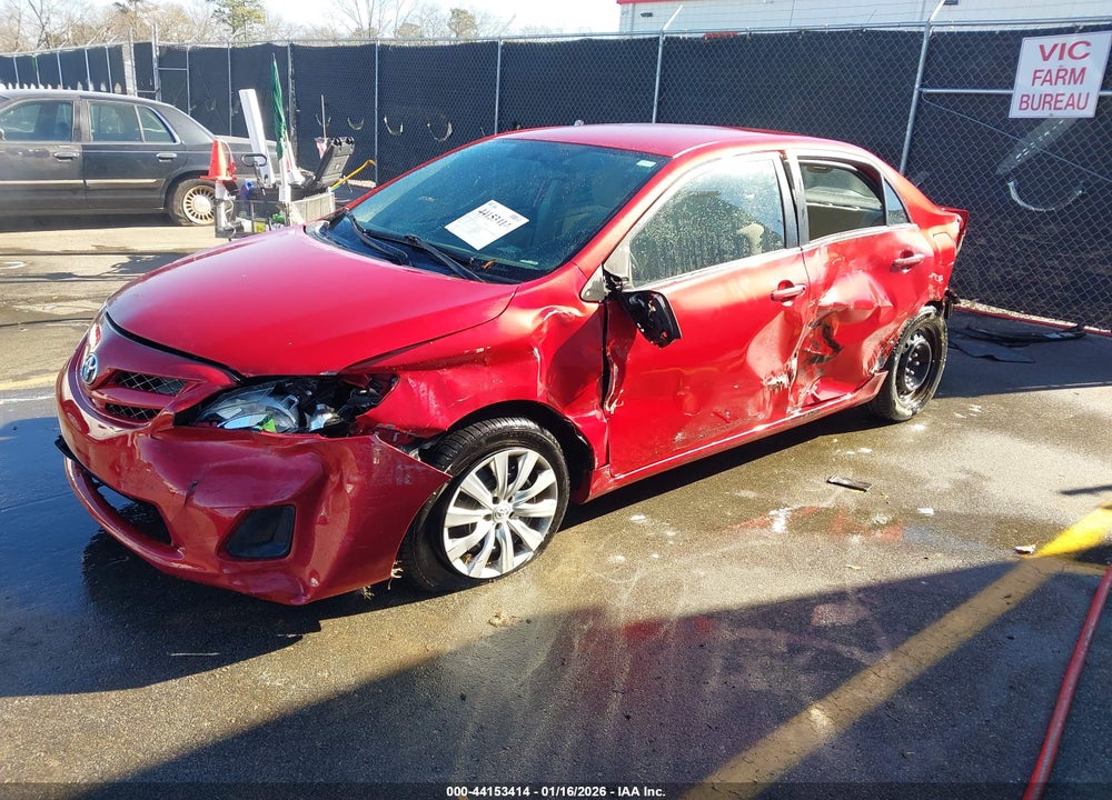 2012 TOYOTA COROLLA LE VIN: 5YFBU4EE4CP040763
