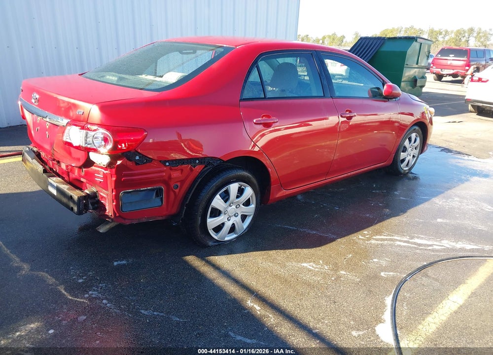 2012 TOYOTA COROLLA LE VIN: 5YFBU4EE4CP040763