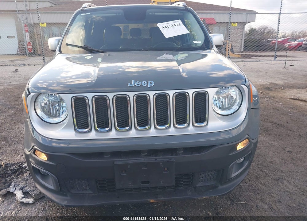 2017 JEEP RENEGADE LIMITED FWD VIN: ZACCJADB4HPE63129