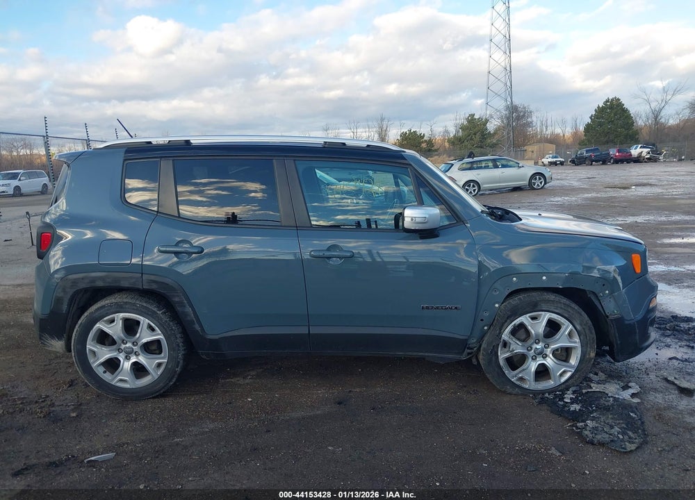 2017 JEEP RENEGADE LIMITED FWD VIN: ZACCJADB4HPE63129