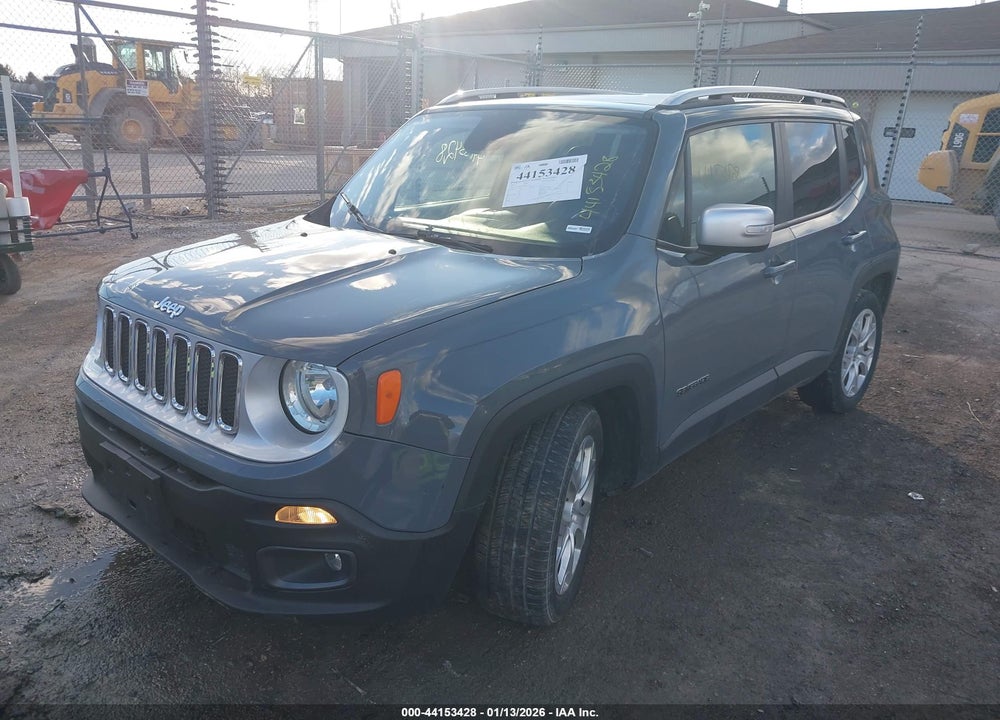 2017 JEEP RENEGADE LIMITED FWD VIN: ZACCJADB4HPE63129