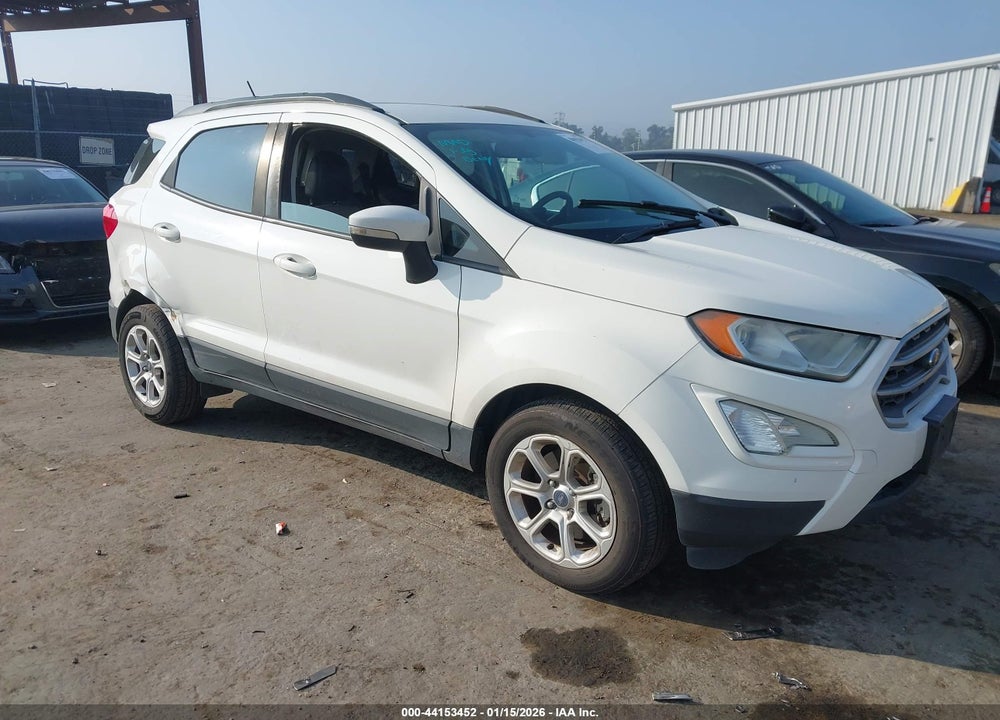 2018 FORD ECOSPORT SE VIN: MAJ3P1TE5JC183598