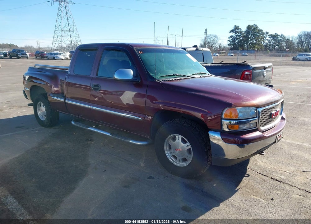 2001 GMC SIERRA 1500 SLE VIN: 2GTEK19T711157940