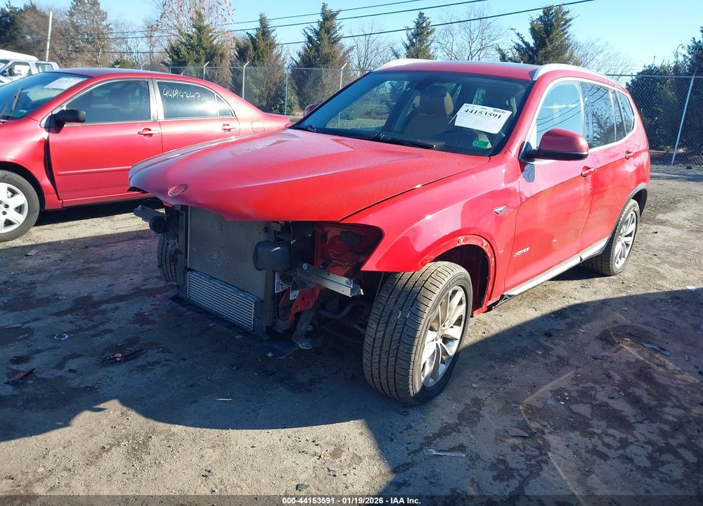 2015 BMW X3 XDRIVE28I VIN: 5UXWX9C5XF0D58248