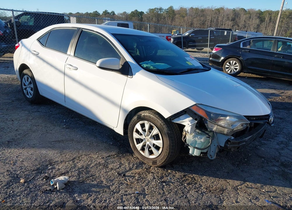 2016 TOYOTA COROLLA L VIN: 2T1BURHE2GC489793