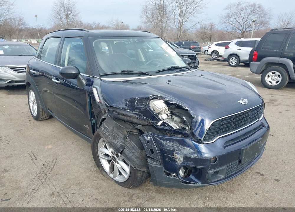 2014 MINI COUNTRYMAN COOPER S VIN: WMWZC5C55EWP36355